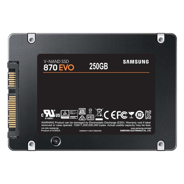 Samsung 870 Evo 250GB 2.5" SATA SSD