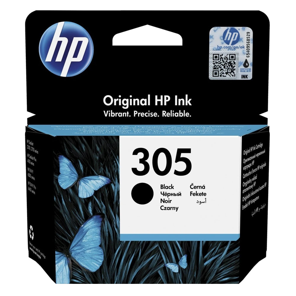 HP 305 Black Inkjet Cartridge