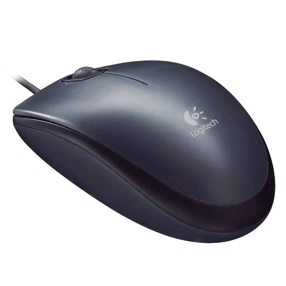 Logitech M90 Kabelgebundene USB-Maus Schwarz