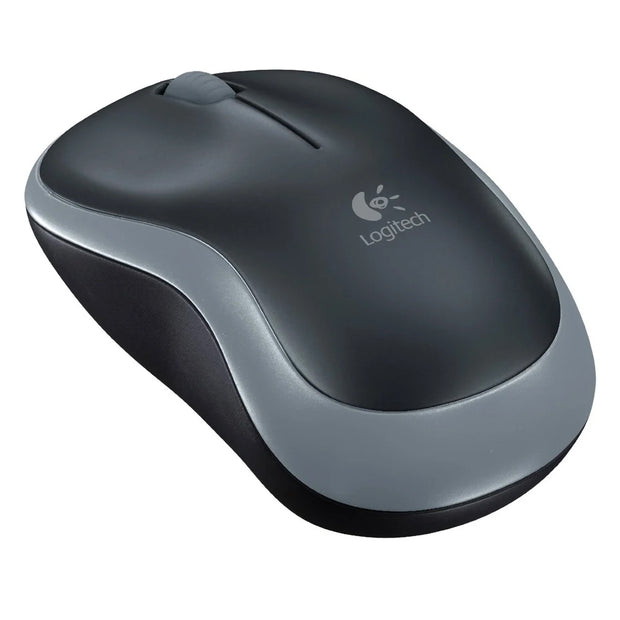 Logitech M185 Kabellose Maus Grau