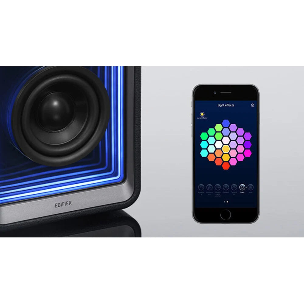 Edifier QR65 2.0 Bluetooth Desktop-Lautsprecher mit kabellosem Laden