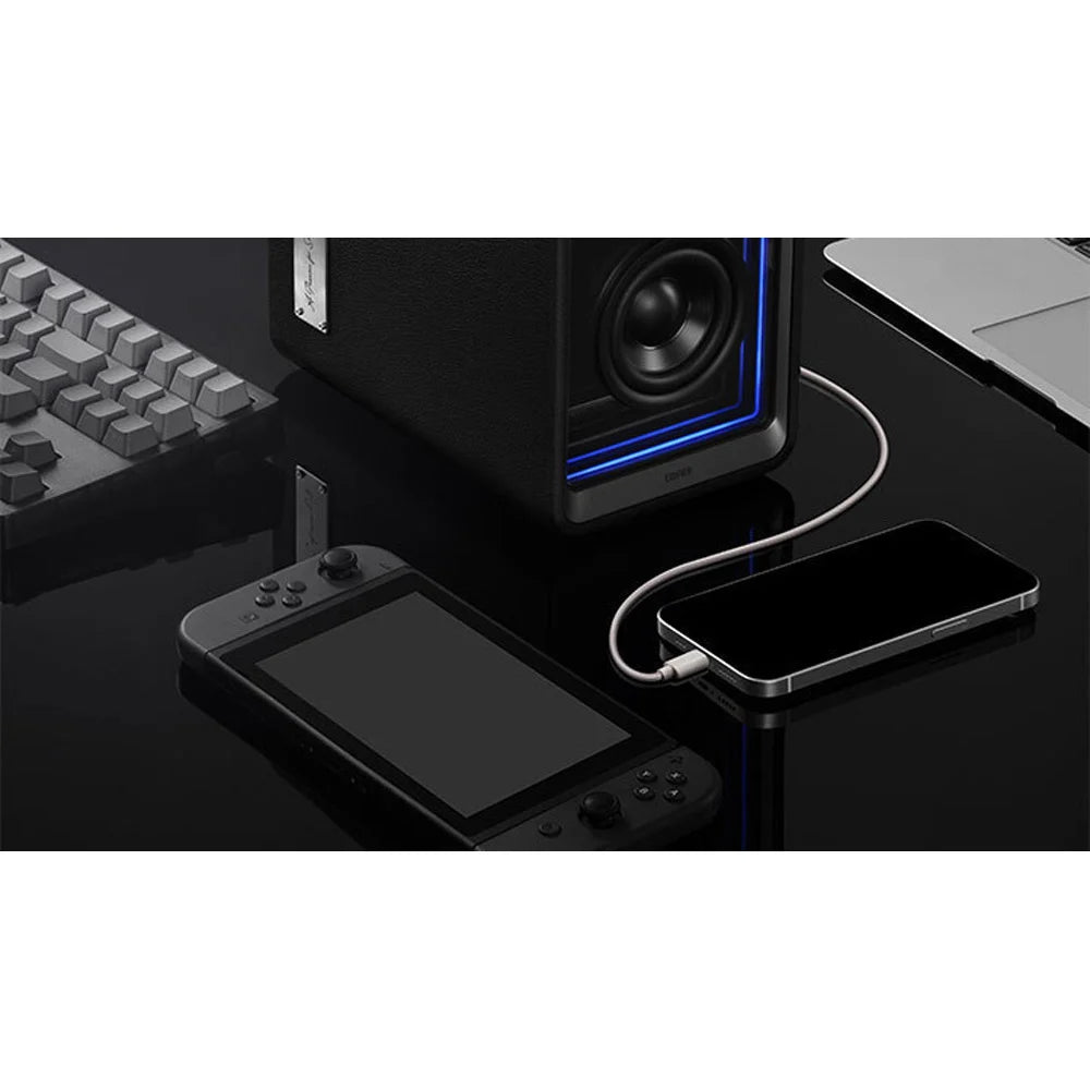 Edifier QR65 2.0 Bluetooth Desktop-Lautsprecher mit kabellosem Laden