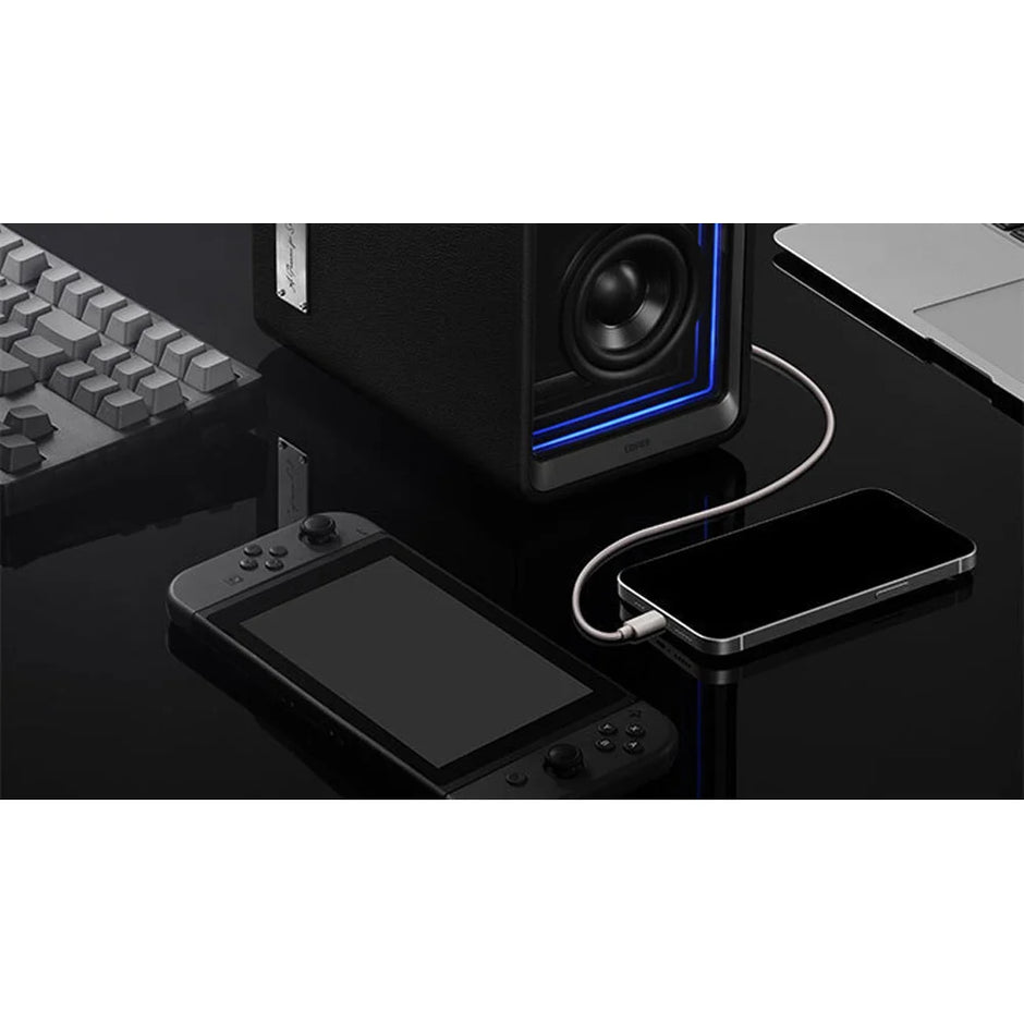 Edifier QR65 2.0 Bluetooth Desktop-Lautsprecher mit kabellosem Laden