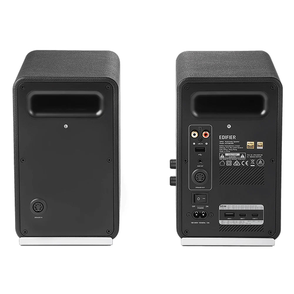 Edifier QR65 2.0 Bluetooth Desktop-Lautsprecher mit kabellosem Laden