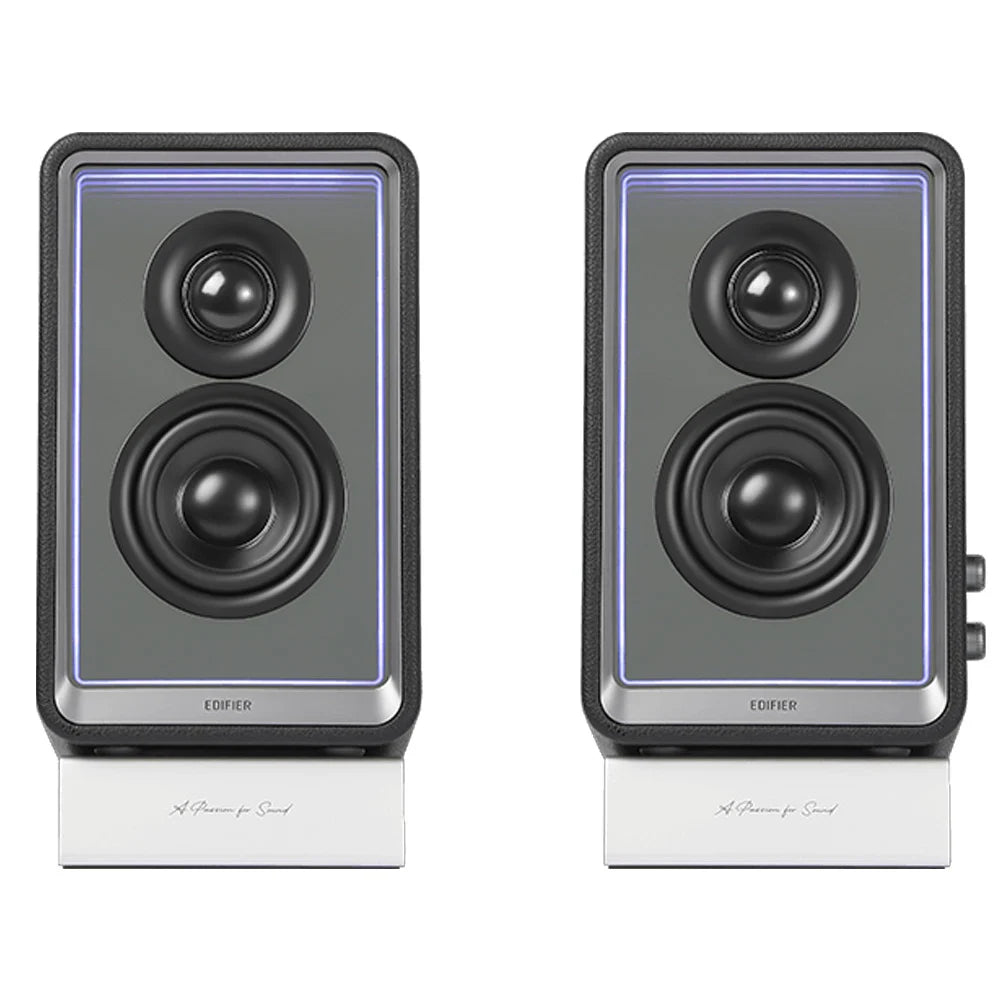 Edifier QR65 2.0 Bluetooth Desktop-Lautsprecher mit kabellosem Laden