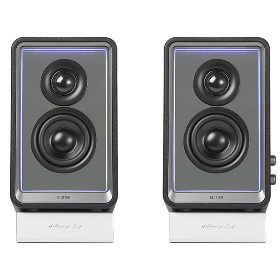 Edifier QR65 2.0 Bluetooth Desktop-Lautsprecher mit kabellosem Laden