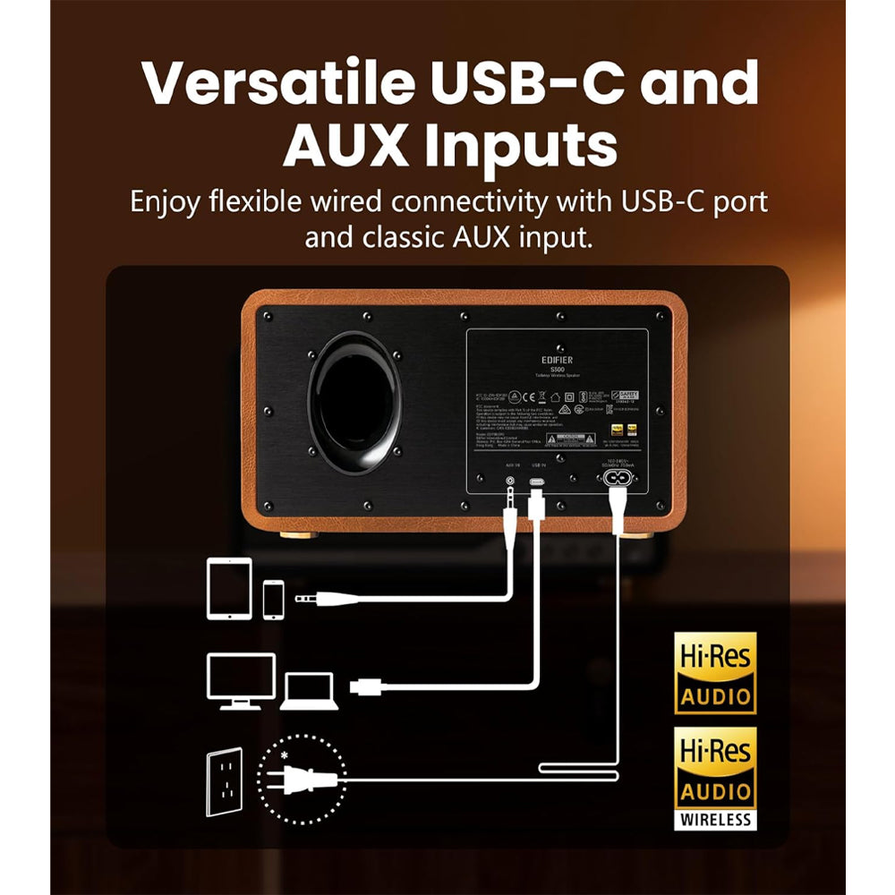 Système de haut-parleurs Edifier S300 2.1 avec barre de son Bluetooth