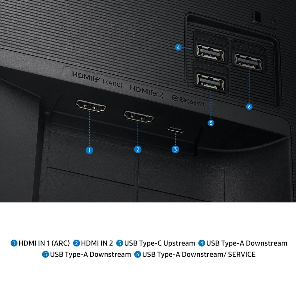 Moniteur intelligent Samsung 4K de 43 po M7 avec fonctions de diffusion en continu et de télévision intelligente