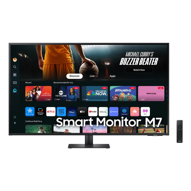 Samsung 43" 4K Smart Monitor M7 with Streaming & Smart TV Features