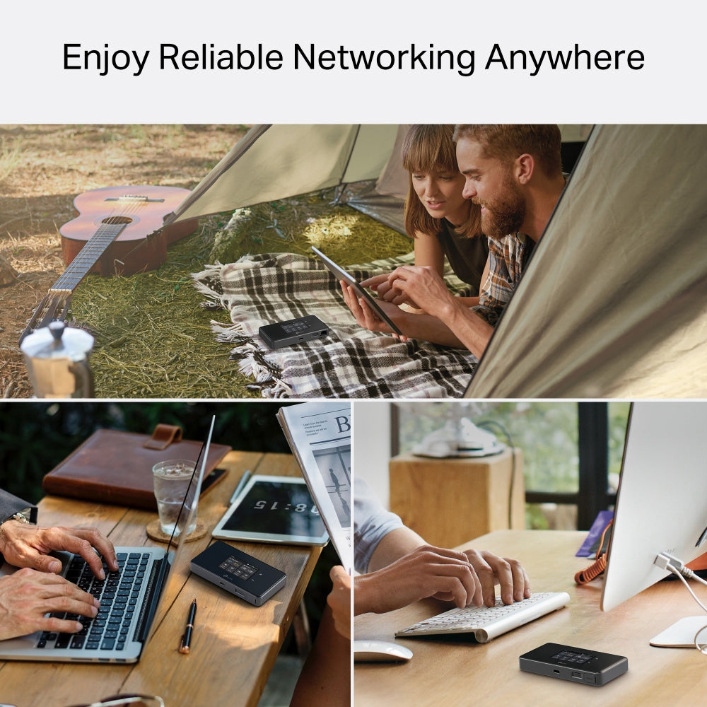 TP-Link M8550 5G Mobile Wi-Fi Router with Built-in 5G Modem