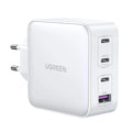 UGREEN Nexode 100W GaN Charger 3x USB-C USB-A White