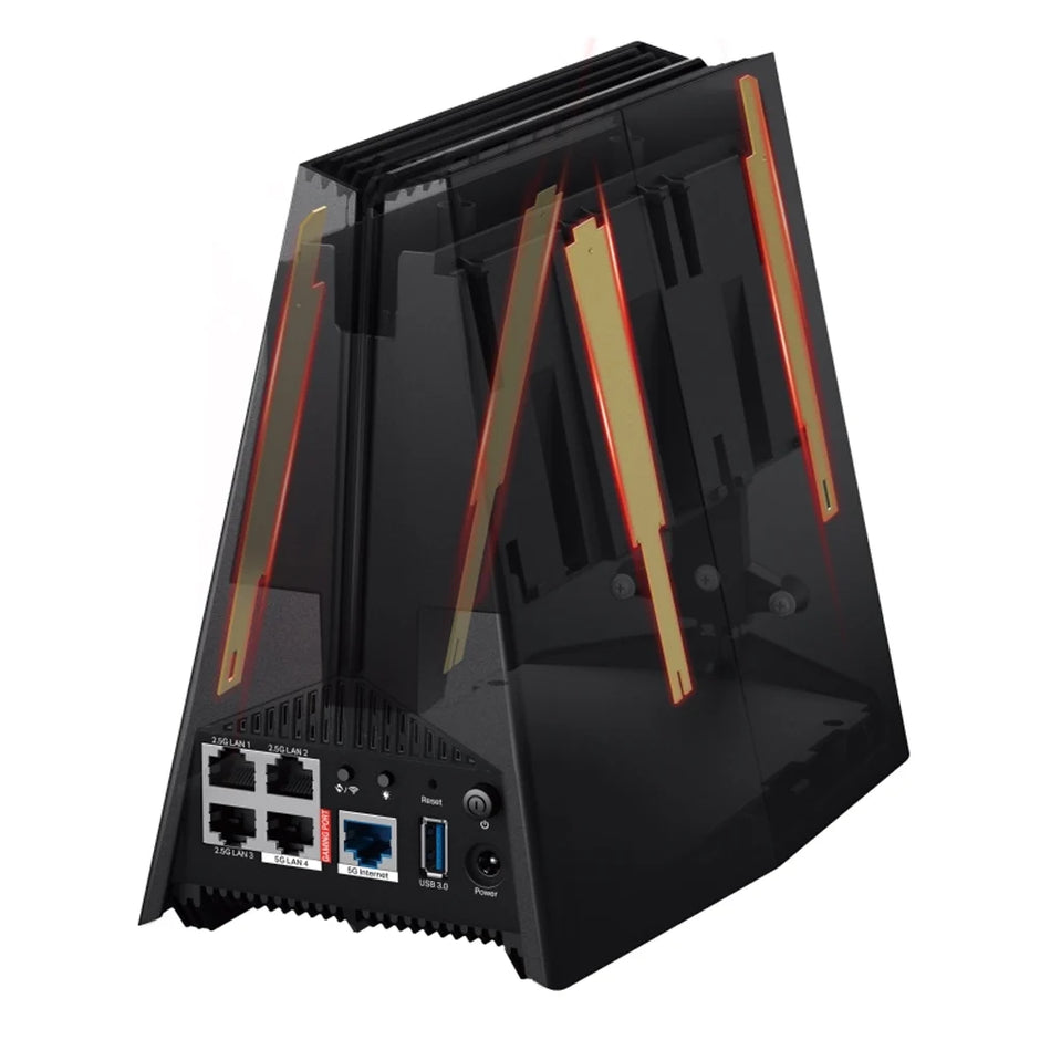 TP-Link Archer GE550 BE9300 Tri-Band Wi-Fi 7 Gaming Router Black