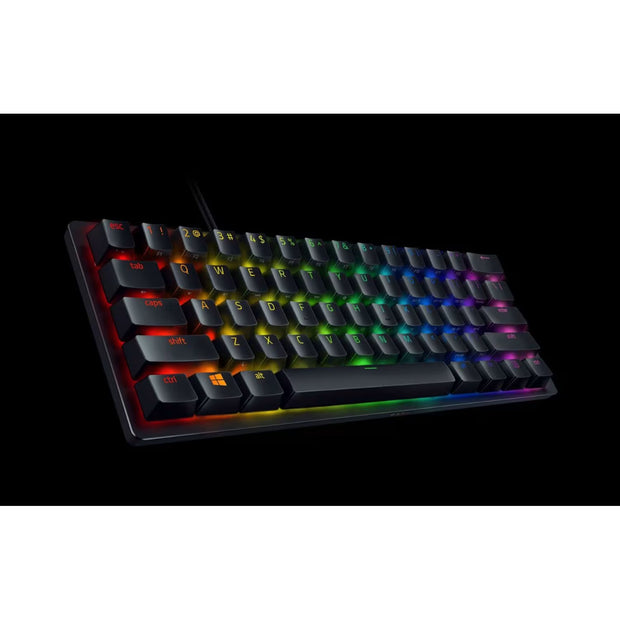 Clavier gaming opto-mécanique 60 % Razer Huntsman Mini, commutateurs violets, disposition US