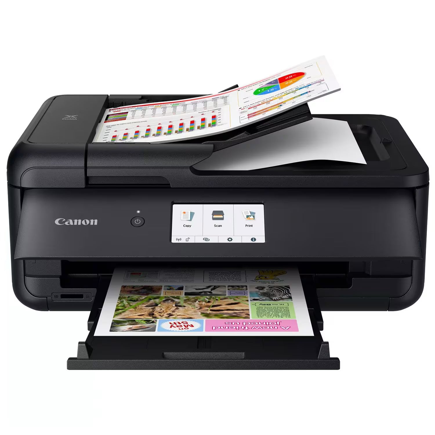 Canon PIXMA TS9550A A3 WLAN All-in-One Tintenstrahldrucker 5 Tinten