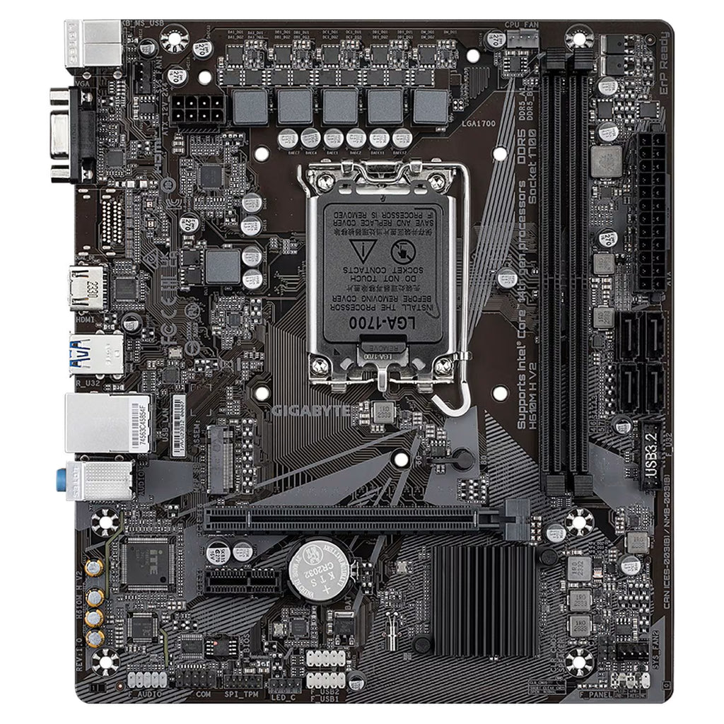 Gigabyte H610M H V2 DDR5 Micro-ATX Motherboard LGA1700