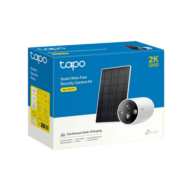 TP-Link Tapo C425 Kit 2K QHD Solar Powered Wireless Security Camera