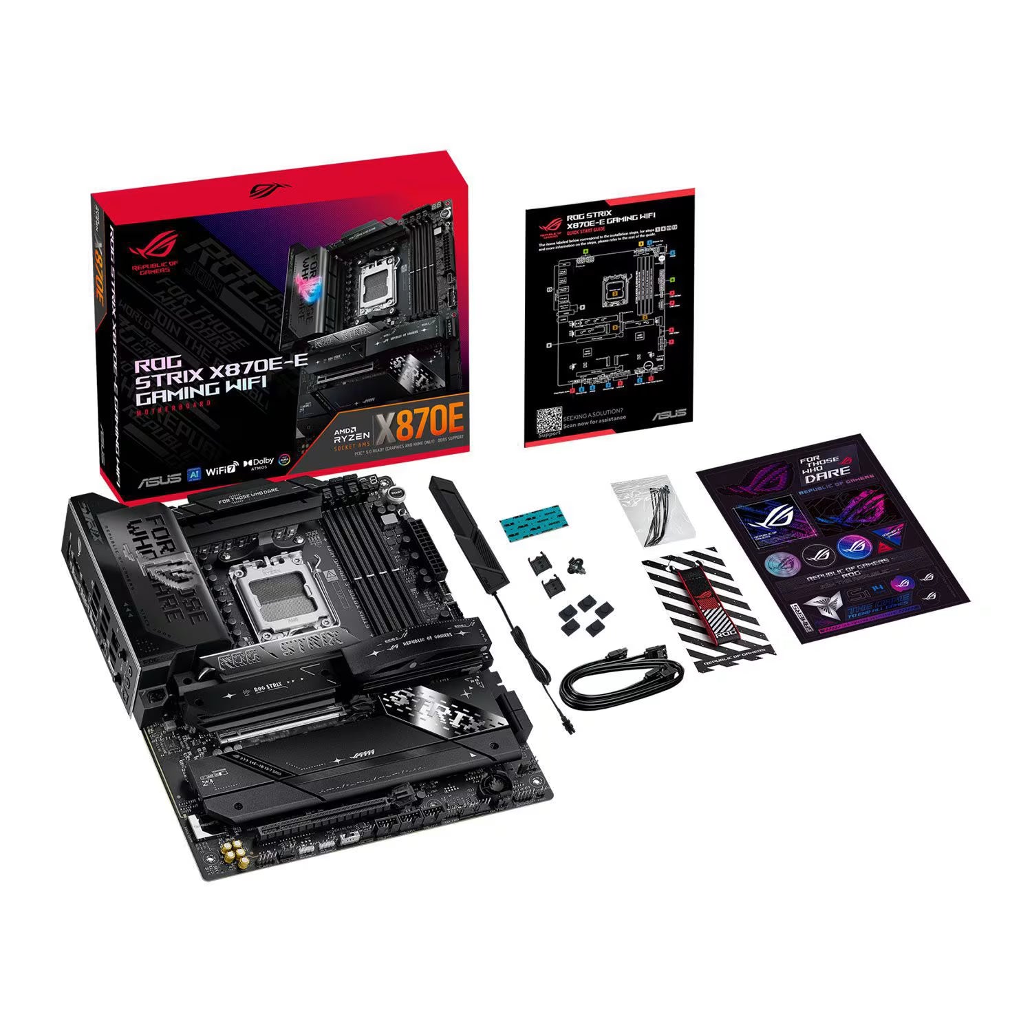 ASUS ROG Strix X870E-E Gaming WiFi ATX Motherboard AM5 DDR5