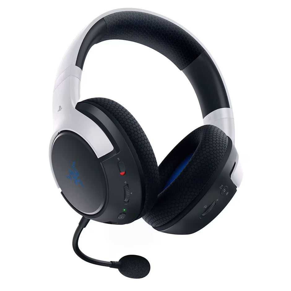 Micro-casque de jeu sans fil Razer Kaira HyperSpeed PlayStation Blanc PS5/PC/Mobile
