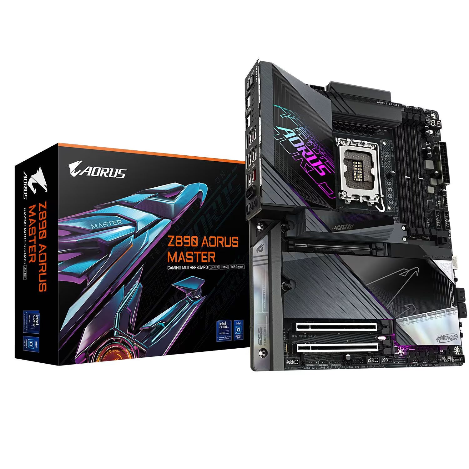 Gigabyte Z890 Aorus Master ATX Motherboard LGA1851 DDR5
