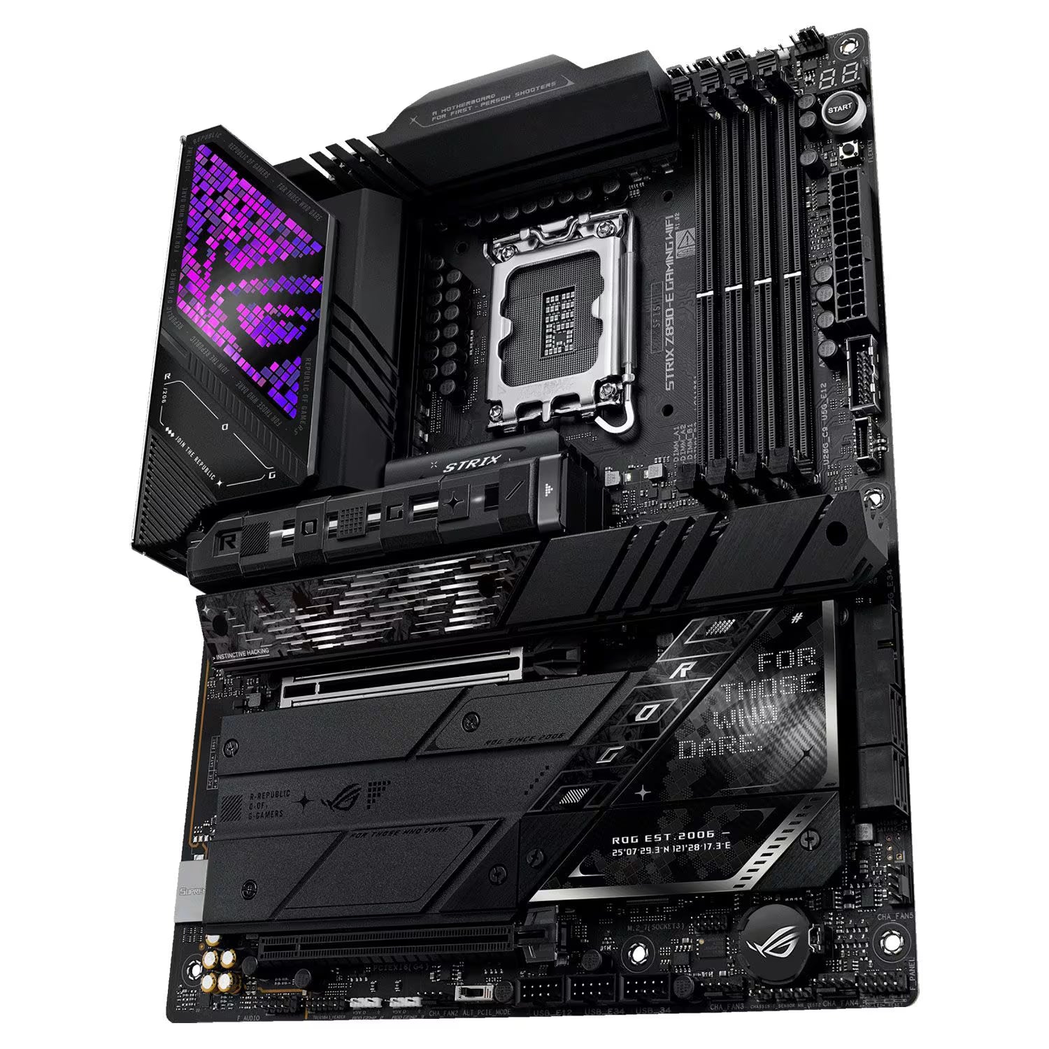 ASUS ROG Strix Z890-E Gaming WiFi ATX Motherboard LGA1851 DDR5