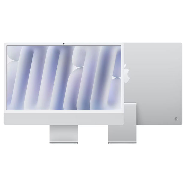 Apple iMac 24" M4 GPU 10 cœurs 24 Go/512 Go Argent Retina 4,5K