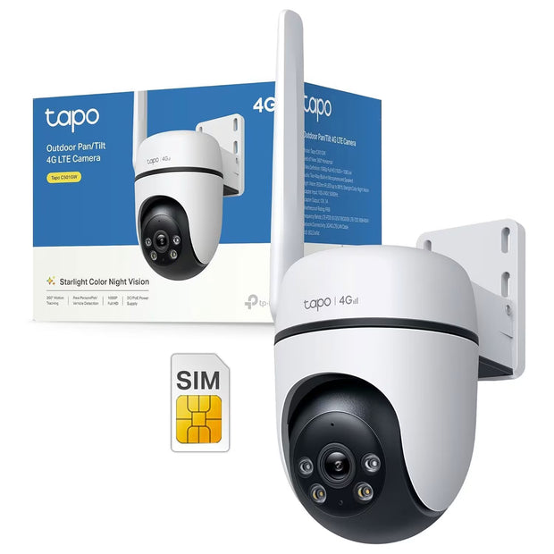 TP-Link Tapo C501G Outdoor Pan/Tilt 4G LTE Security Camera