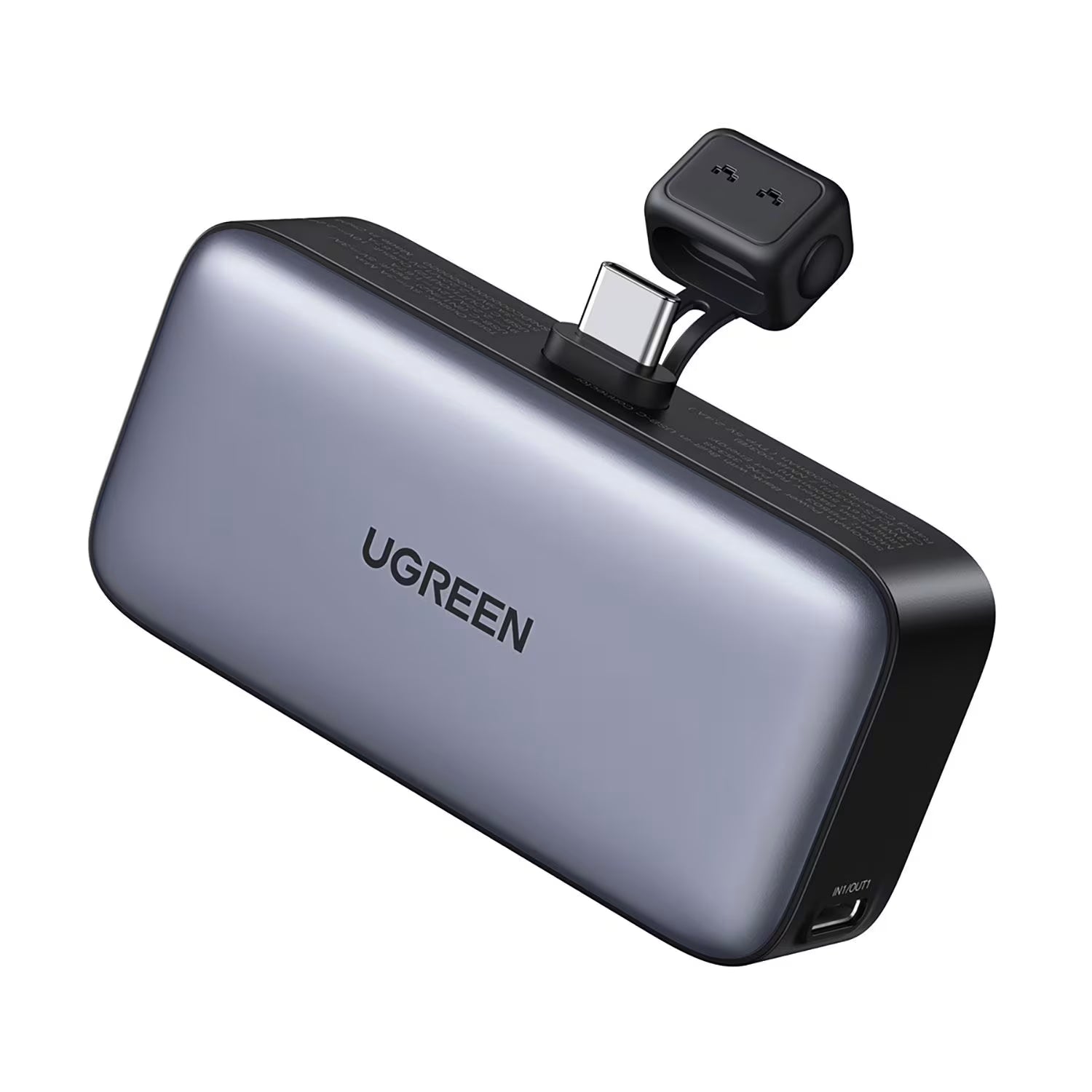 UGREEN PB503 Power Bank 5000mAh 20W PD Fast Charging Grey