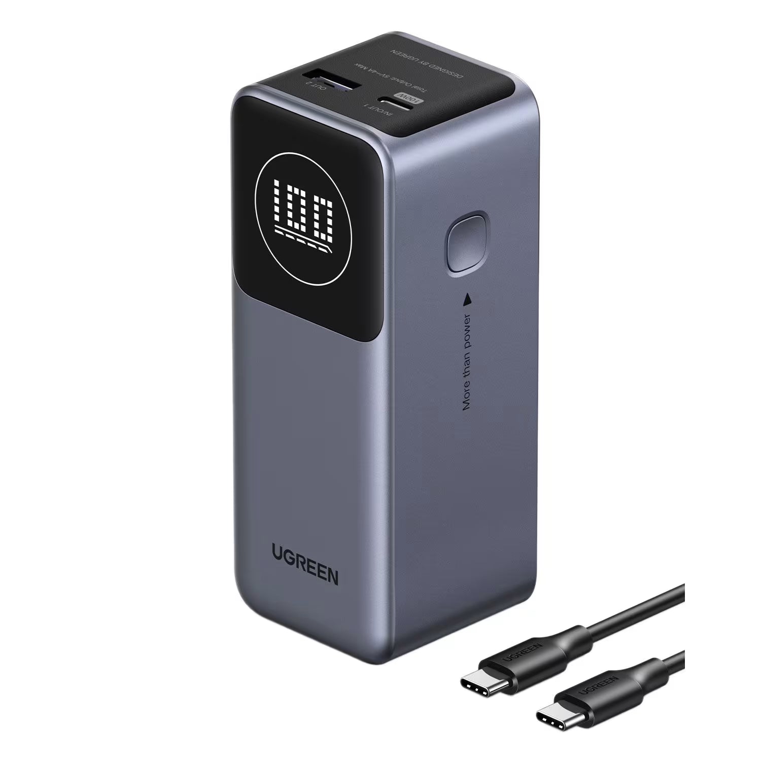 Banque d'alimentation UGREEN PB724 12000 mAh 100 W USB-C Power Delivery
