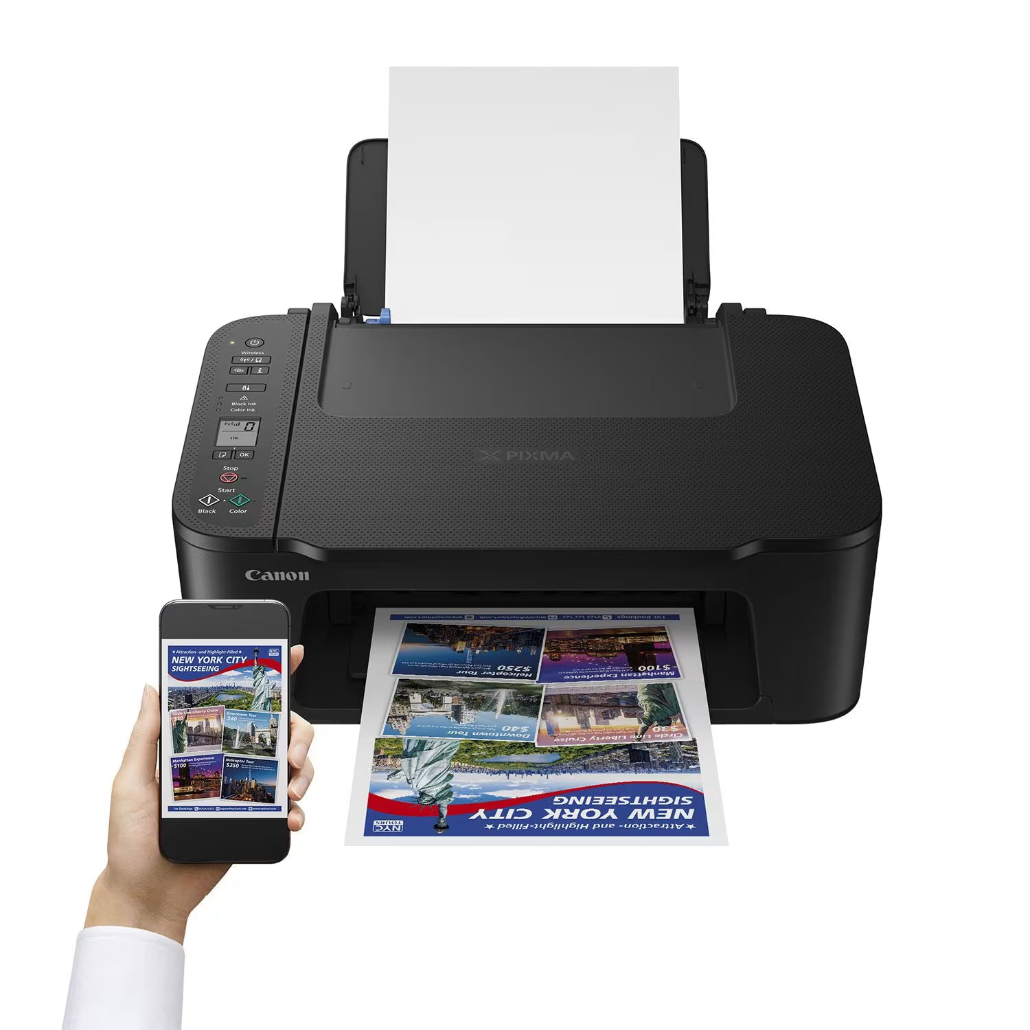 Canon PIXMA TS3750i Wireless All-in-One Inkjet Printer