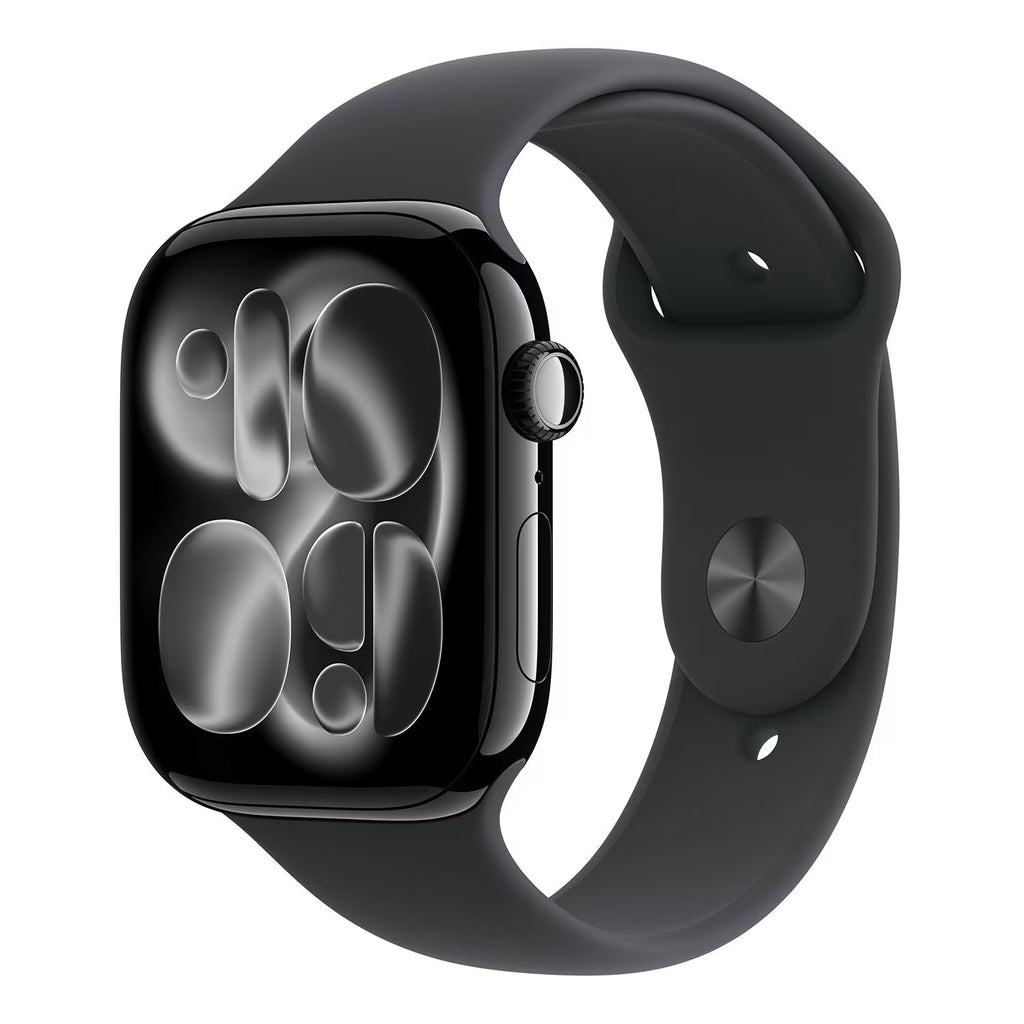 Apple Watch Series 11 GPS 42mm Jet Black Aluminium Black Sport Band S/M