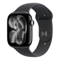Apple Watch Series 11 GPS 42mm Jet Black Aluminium Black Sport Band S/M