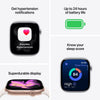 Apple Watch Series 11 GPS 42mm Jet Black Aluminium Schwarzes Sportarmband S/M