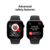 Apple Watch Series 11 GPS 42mm Jet Black Aluminium Schwarzes Sportarmband S/M