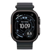 Apple Watch Ultra 3 49mm Black Titanium Case with Black Ocean Band